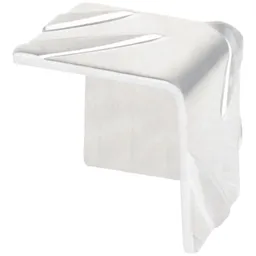 Alberts ALBERTS Eckschutz Riffel-Prägung, Alu natur, TxH 23,5 x 23,5 mm – Produktbild 1 von 1