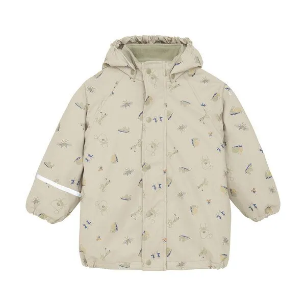 Celavie gefütterter Celavie Regenjacke, Beige, – Produktbild 1 von 3