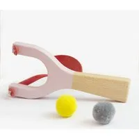 Me Mine Steinschleuder aus Holz von Me&Mine, Pastell rosa, – Produktbild 1 von 1