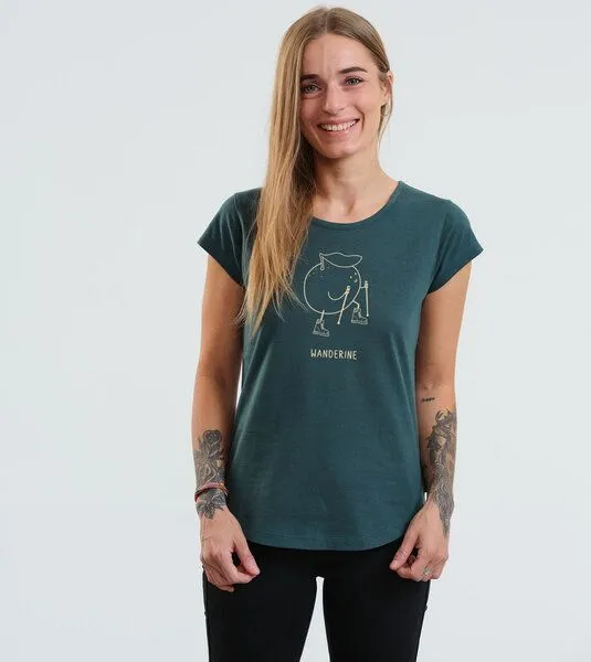 Gary Mash GARY MASH Shirt Asheville Wanderine aus Bio-Baumwolle, Dunkelgrün (grün), – Produktbild 4 von 4