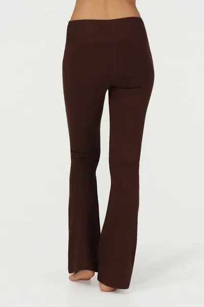Urban Goddess Urban Goddess Flared Yogahose Anandafied, Cacao (braun), – Produktbild 4 von 5