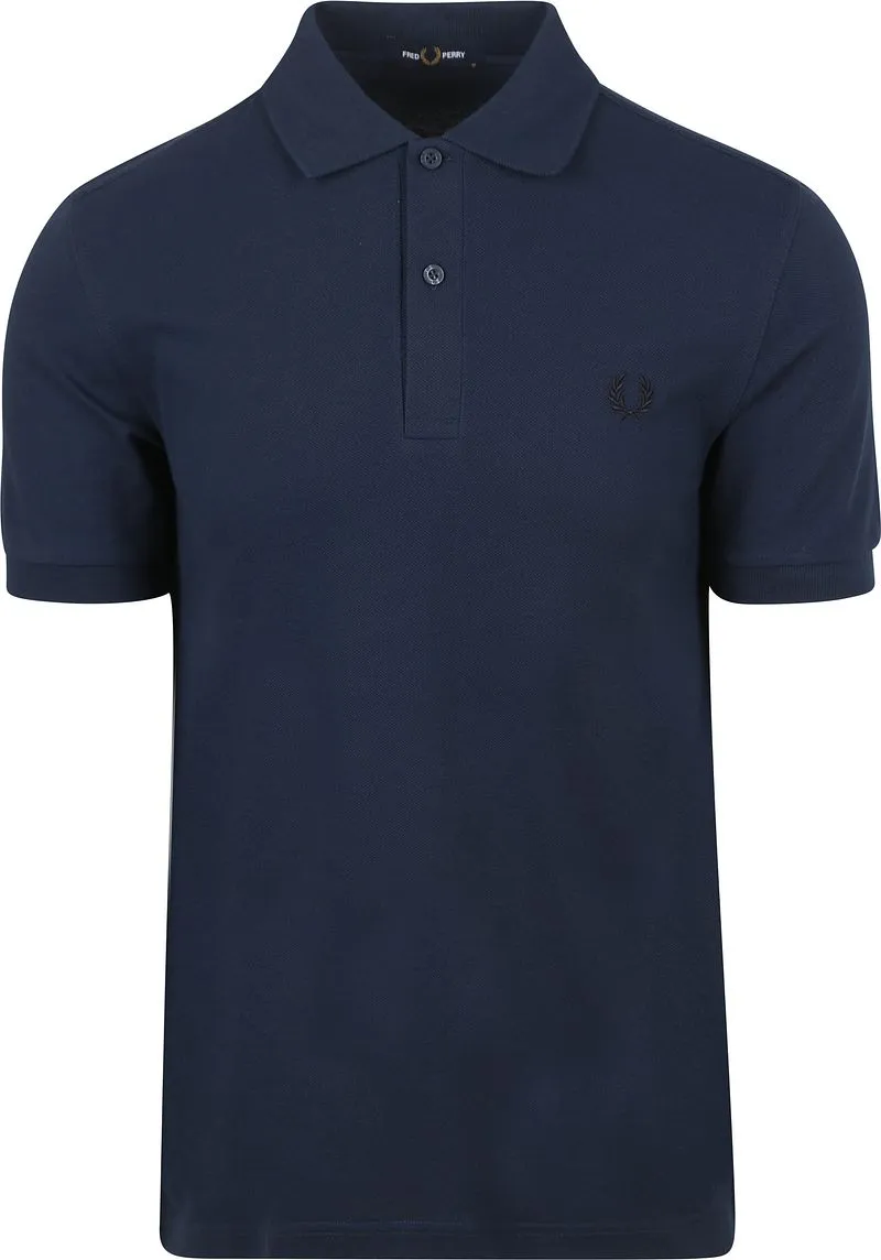 Fred Perry Fred Perry Polo M6000 Dunkelblau Y48 - Größe S, Dunkelblau, – Produktbild 2 von 4