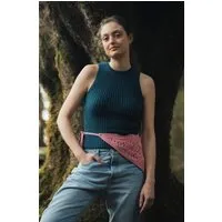 Kopyto Kopyto KEA RWS – durchbrochenes Damen-Tuch für Kopf, Hals und Hüften, Rosa, – Produktbild 1 von 1
