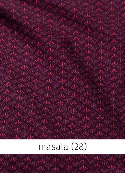 Heidekönigin Heidekönigin Tulpenkleid bedruckt, Masala rot, – Produktbild 2 von 2