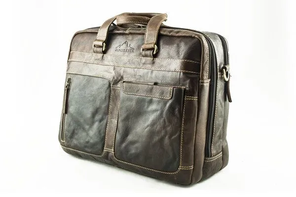 Alpenleder Alpenleder Messenger Bag CHIEMSEE, Brandy, – Produktbild 3 von 3