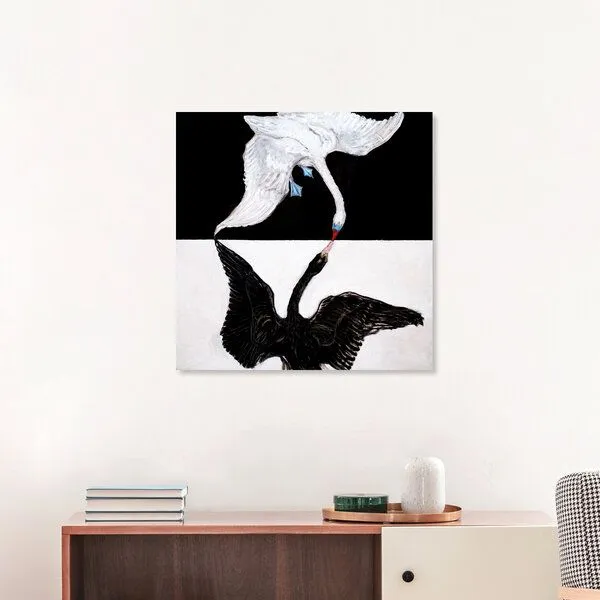 Photocircle Photocircle Poster / Leinwandbild - Hilma af Klint – The Swan No. 1 – Produktbild 1 von 4