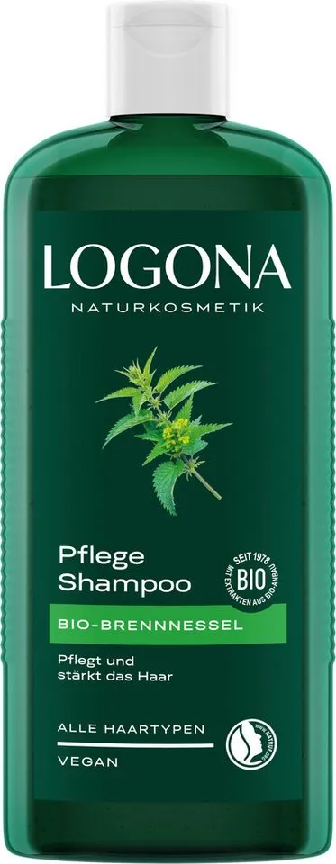 LOGONA LOGONA Pflege-Shampoo mit Brennnessel – Produktbild 3 von 4