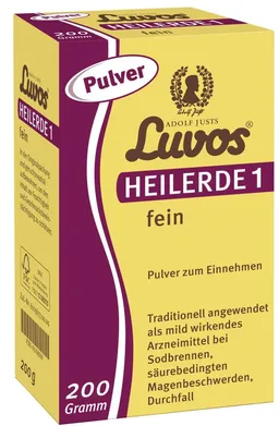Heilerde-Gesellschaft Luvos Just Heilerde-Gesellschaft Luvos Just Luvos HEILERDE 1 fein 200 g Pulver – Produktbild 1 von 1