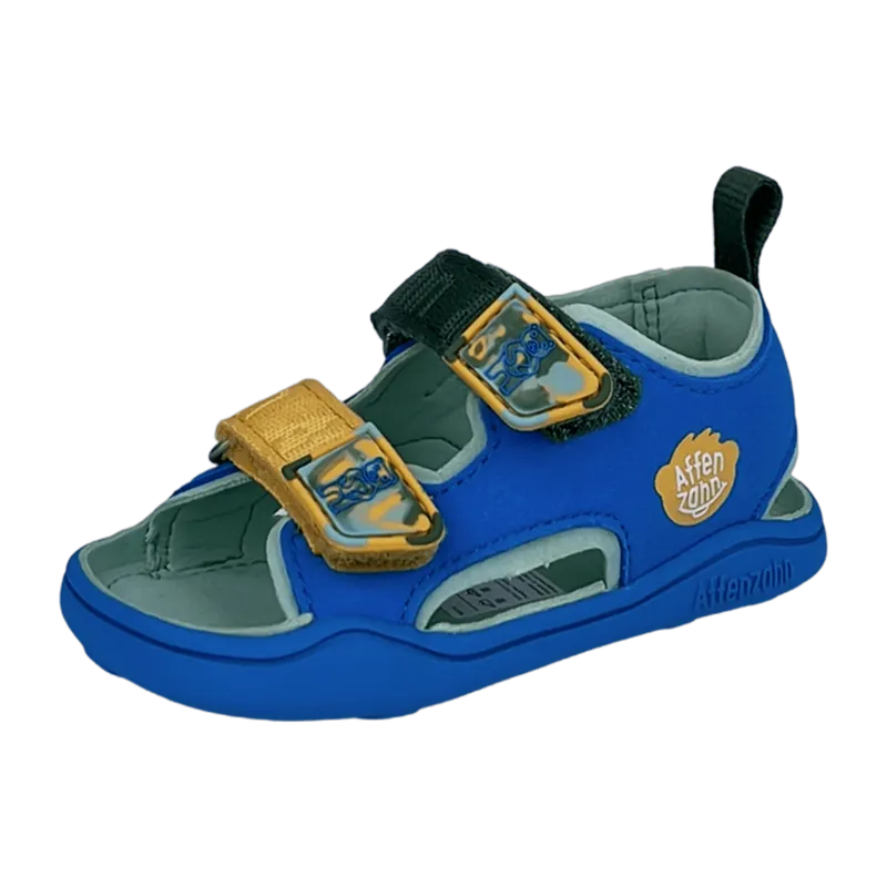 Affenzahn Affenzahn Sandalen für Jungen, blau, Größe 32 EU, Blau, – Produktbild 1 von 5