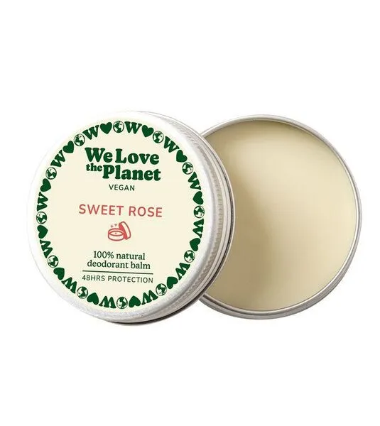 We Love The Planet We Love The Planet Vegan Deodorant Balsam Sweet Rose 35g – Produktbild 3 von 5
