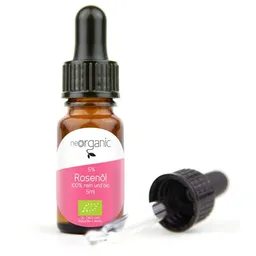 NeoOrganic NeoOrganic Bio-Rosenöl (Rosa Damascena) – 5% naturreines ätherisches bio Rosenöl in bio Weingeist, aus dem bulgarischen Rosental – 5ml – Produktbild 1 von 1