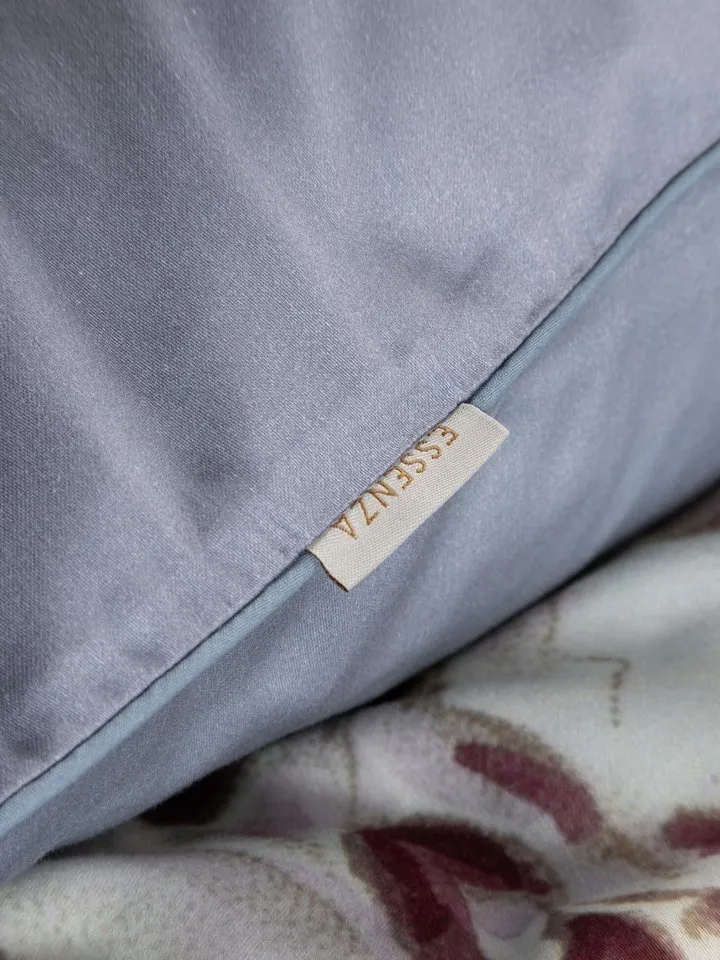 Essenza Bettwäsche Madia, Satin, 2 teilig, mit floralem Muster, Grau, – Produktbild 5 von 5