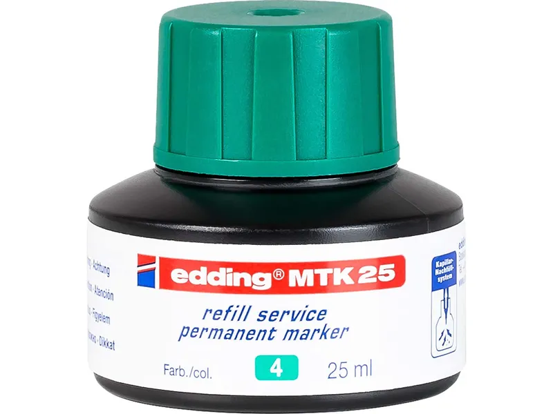 Edding Edding Nachfülltinte "MTK 25" für Permanentmarker, Grün, – Produktbild 1 von 1