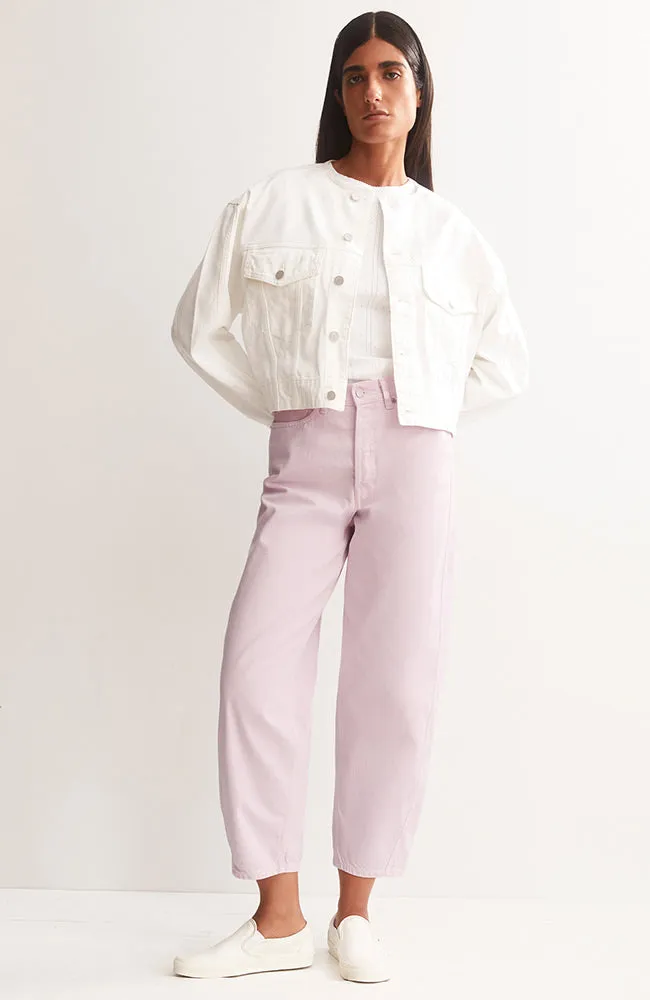 ARMEDANGELS ARMEDANGELS Damen vegan Jeans Baarly Barrel Pink Mist, Hell-pink, – Produktbild 1 von 2