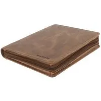 MoreThanHip MoreThanHip Luxuriöse A5 Schreibmappe aus mattem Vintage-Ökoleder - Brighton – Produktbild 1 von 1