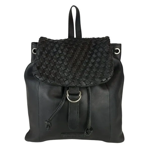 manbefair manbefair Rucksack Rosalie Leder, Rot-braun, – Produktbild 2 von 4