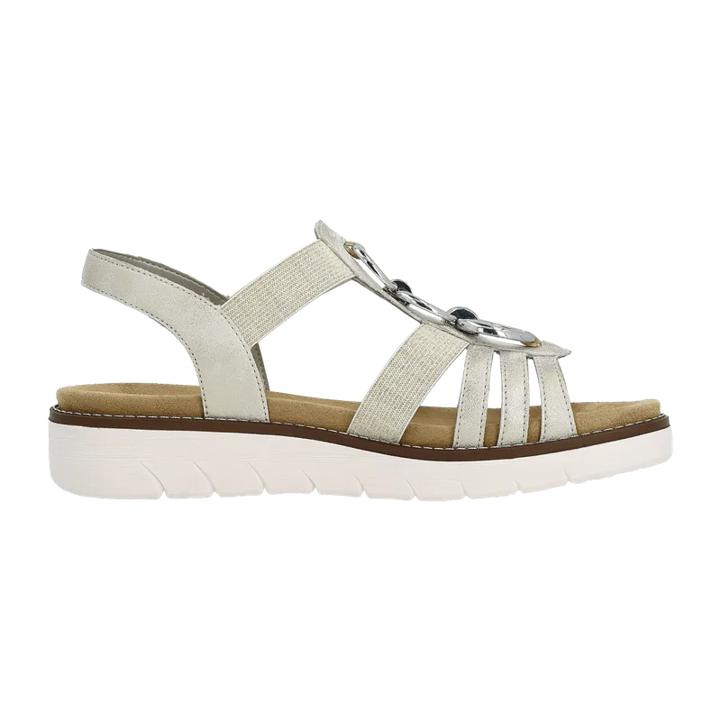 Remonte Remonte D2073-60 muschel beige Alula Gleamlastic für Damen, Gold, – Produktbild 7 von 7
