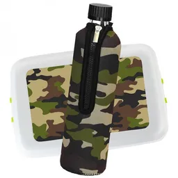 Dora's Dora's Dora’s Outdoor-Set – Lunchbox & 0,5l Glasflasche mit Schutzhülle – Produktbild 1 von 1