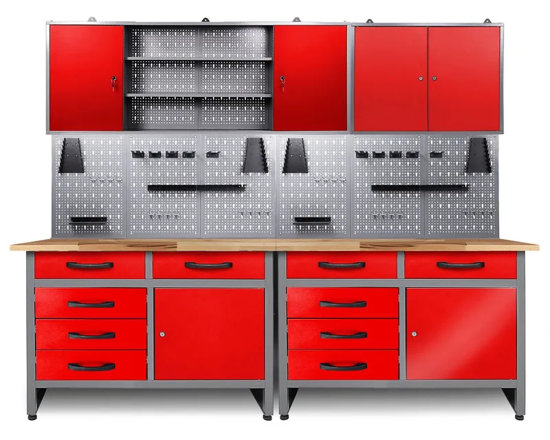 ONDIS24 Werkstatt-Set Werkstatt Set, Rot, – Produktbild 2 von 5