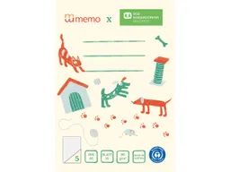 Memo memo x SOS-Kinderdörfer weltweit Schulheft DIN A5, 16 Blatt, Lin. 5 – Produktbild 1 von 1