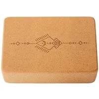 Divasya Divasya Yogablock "natural touch" aus Kork / mittlere Größe / abgerundete Ecken, Magic arrow, – Produktbild 1 von 1