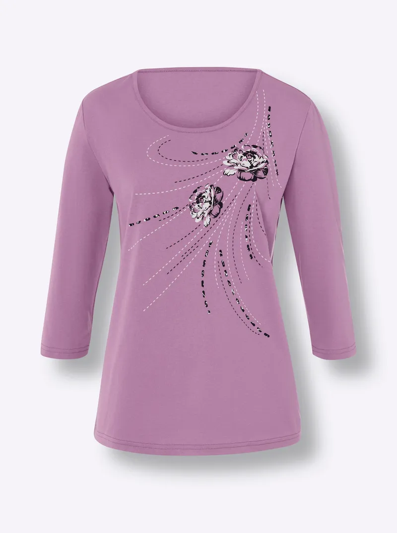 Witt T-Shirt, Orchidee, – Produktbild 1 von 2
