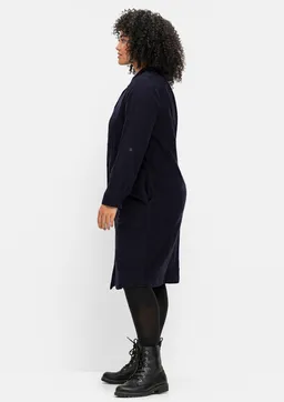 sheego Hemdblusenkleid tiefblau – Produktbild 1 von 1