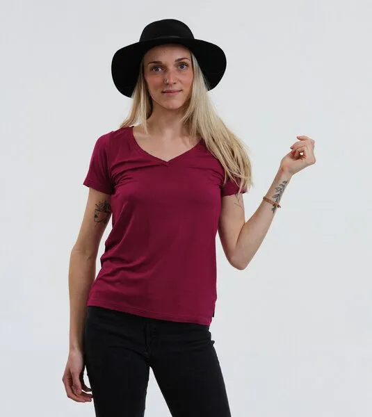 Gary Mash GARY MASH Shirt Kendall aus LENZING ECOVERO Mix, Beere (rosa), – Produktbild 3 von 4