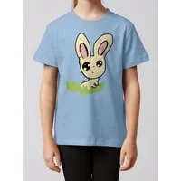 watabout kids watabout.kids T-Shirt Kinder Osterhase im Gras, Blue soul, – Produktbild 1 von 1