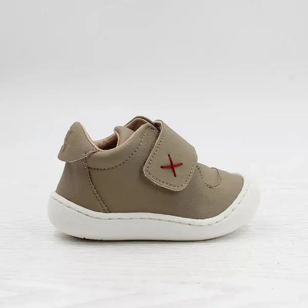 Pololo Pololo Halbschuh/ Lauflerner "Primero" vegan, aus Kaktusleder-Alternative, Größen 20-27, Beige, – Produktbild 3 von 4