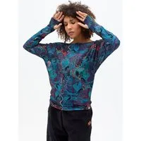 KOKOworld KOKOworld Damen Bluse - LENZING ECOVERO Viskose, Mehrfarbig (amanay), – Produktbild 1 von 1
