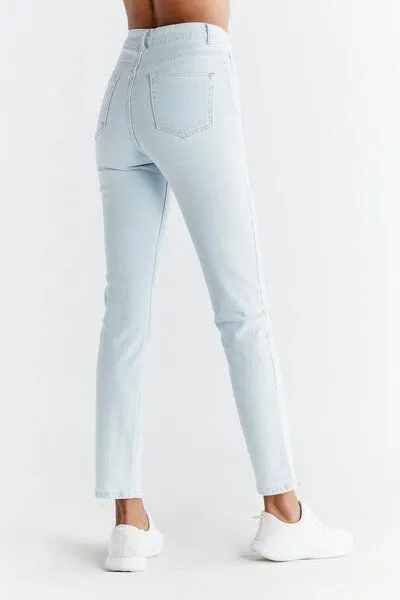 Evermind Evermind W's Regular Fit-WL1009, Ice blue, – Produktbild 5 von 5