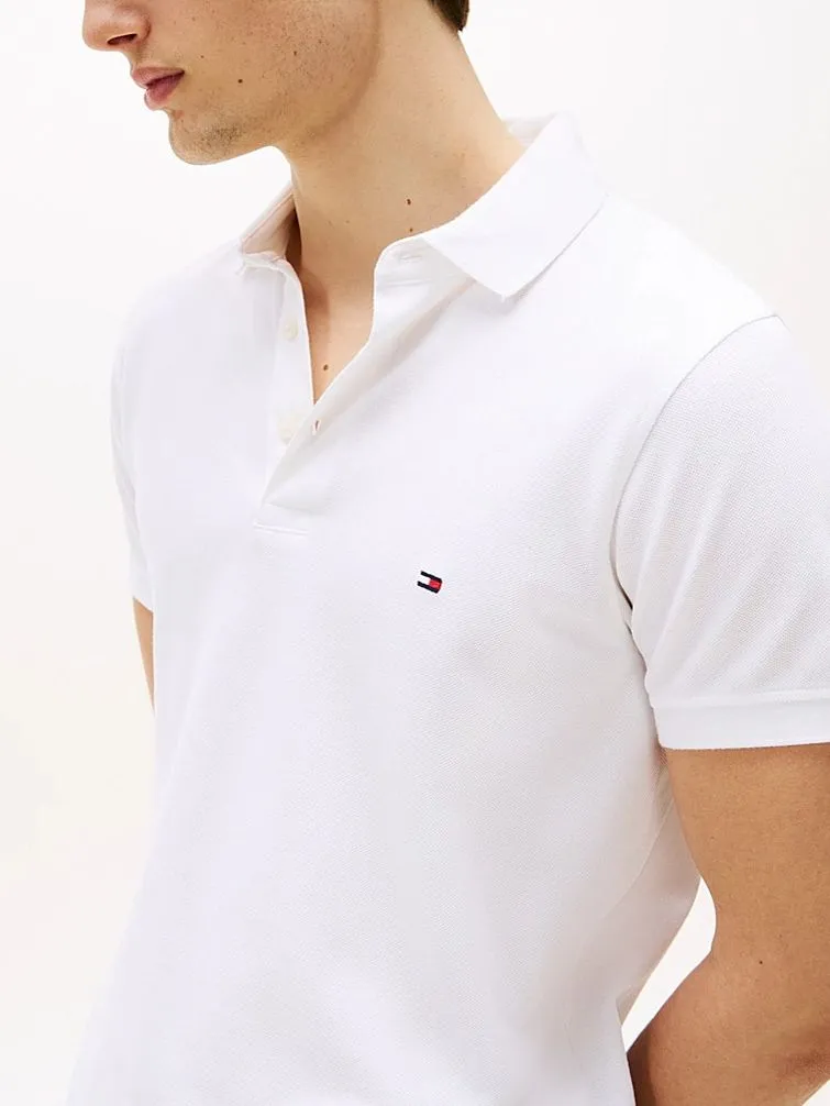 Tommy Hilfiger Tommy Hilfiger 1985 Polo Shirt Weiß - Größe S, Weiß, – Produktbild 3 von 4