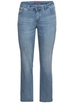 sheego Bootcut-Jeans light blue-denim – Produktbild 1 von 1