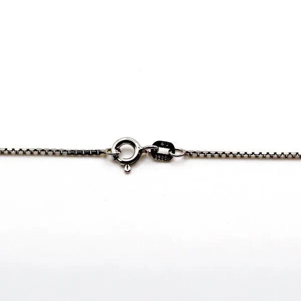 juni juni Choker Venezianerkette rhodiniert 45cm aus recyceltem Silber – Produktbild 3 von 3