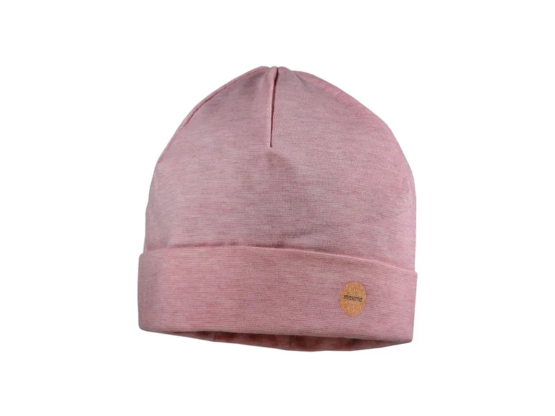 Maximo BABY-Beanie, UV 50, altrosameliert-rehbraun Gr. 49, Rosa, – Produktbild 1 von 1