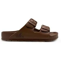 thies Vegane Ecofoam Sandale von thies ® aus recyceltem EVA, Whiskey, – Produktbild 1 von 1