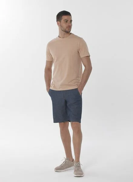 ORGANICATION ORGANICATION Natural Garment Dyed T-Shirt aus Bio-Baumwolle, Natural, – Produktbild 2 von 4