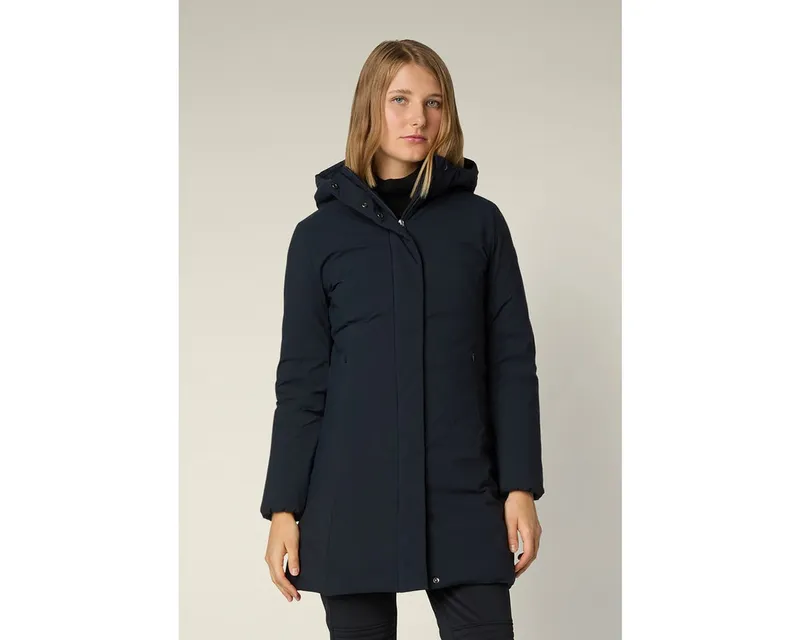 Save The Duck Save The Duck Parka Leyla Damen Winterjacke, Wintermantel, Regenmantel, Kapuzenjacke, Funktionsjacke, Blau, – Produktbild 3 von 3