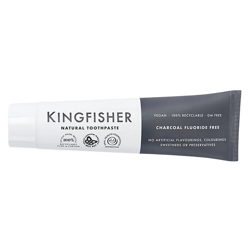 Kingfisher Kingfisher Holzkohle Zahnpasta - Fluoridfrei – Produktbild 1 von 1