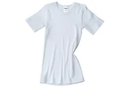 HERMKO Unterziehshirt 28103 (Pack, 3er) 100 % Bio-Baumwolle, kurzarm, unisex, hergestellt in EU, Feinripp – Produktbild 1 von 1
