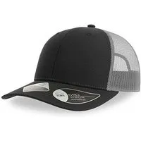 Atlantis Headwear Atlantis Headwear Basecap Atlantis Bryce Cap Mesh Cap zweifarbig aus Recyceltem Polyester Truckercap, Schwarz/dunkelgrau, – Produktbild 1 von 1