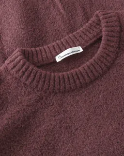 KnowledgeCotton Apparel KnowledgeCotton Apparel Damen vegan Pullover Soufflé Garn Bordeaux – Produktbild 1 von 1