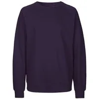 Neutral Neutral® Neutral Sweatshirt Pullover Sweater Pulli 100% GOTS Bio Baumwolle, Purple (purpur), – Produktbild 1 von 1