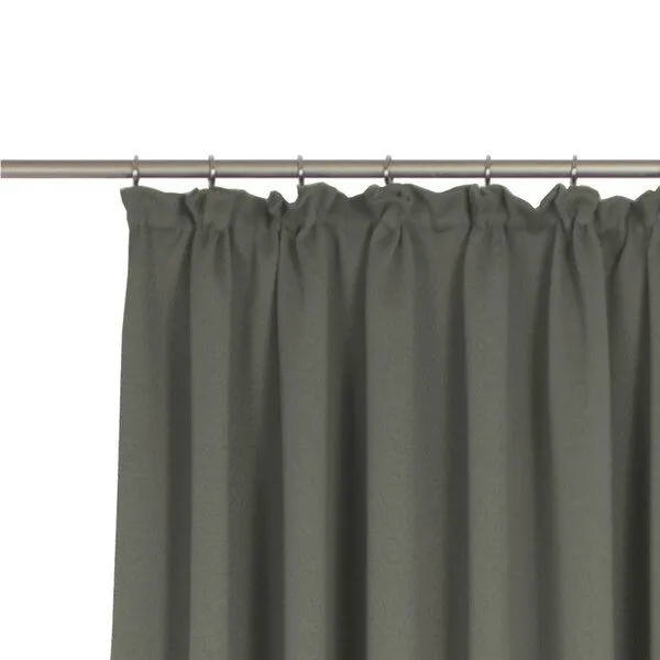 Nature by Adam Nature by Adam Vorhang aus 100% Bio-Baumwolle - Made in Germany - Uni Collection, Olivgrün, – Produktbild 6 von 7