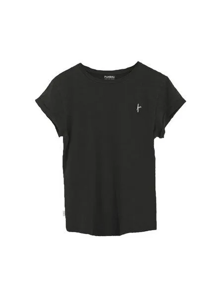 FUXBAU FUXBAU Frauen fux T-Shirt, Schwarz, – Produktbild 3 von 4