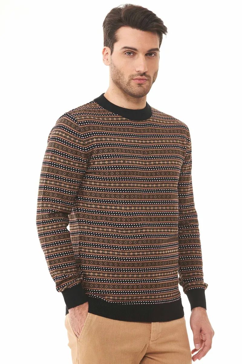 ORGANICATION ORGANICATION Herren vegan Pullover Aus Bio-Baumwolle, Schwarz, – Produktbild 2 von 2