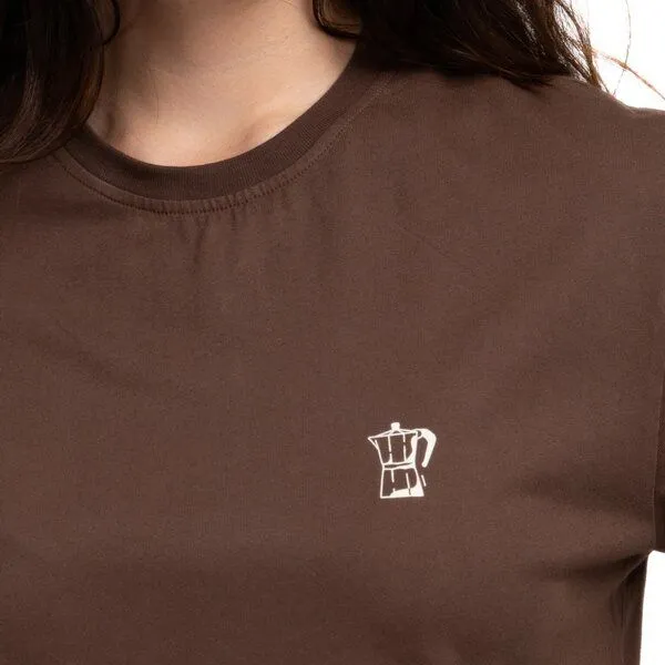 Natural Vibes Natural Vibes T-Shirt Coffee Bio GOTS | Bio T-Shirt | Braunes T-Shirt | Damen T-Shirt | – Produktbild 1 von 4