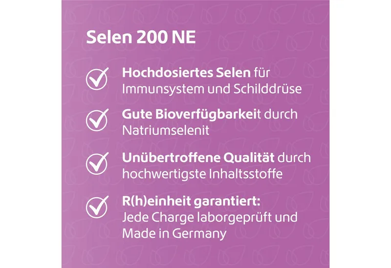 R(h)ein Nutrition R(h)ein Nutrition Selen 200 NE Kapseln – Produktbild 4 von 5