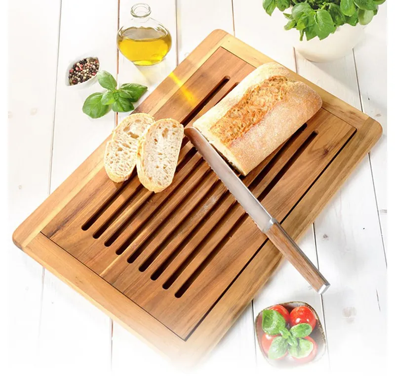 Kesper Kesper Brotschneidebrett Brot-Schneidebrett 47,5x 32cm, (Brot-Schneidebrett 47,5x 32cm) – Produktbild 1 von 3